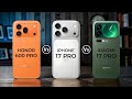 Honor 600 Pro Vs iPhone 17 Pro Vs Xiaomi 17 Pro