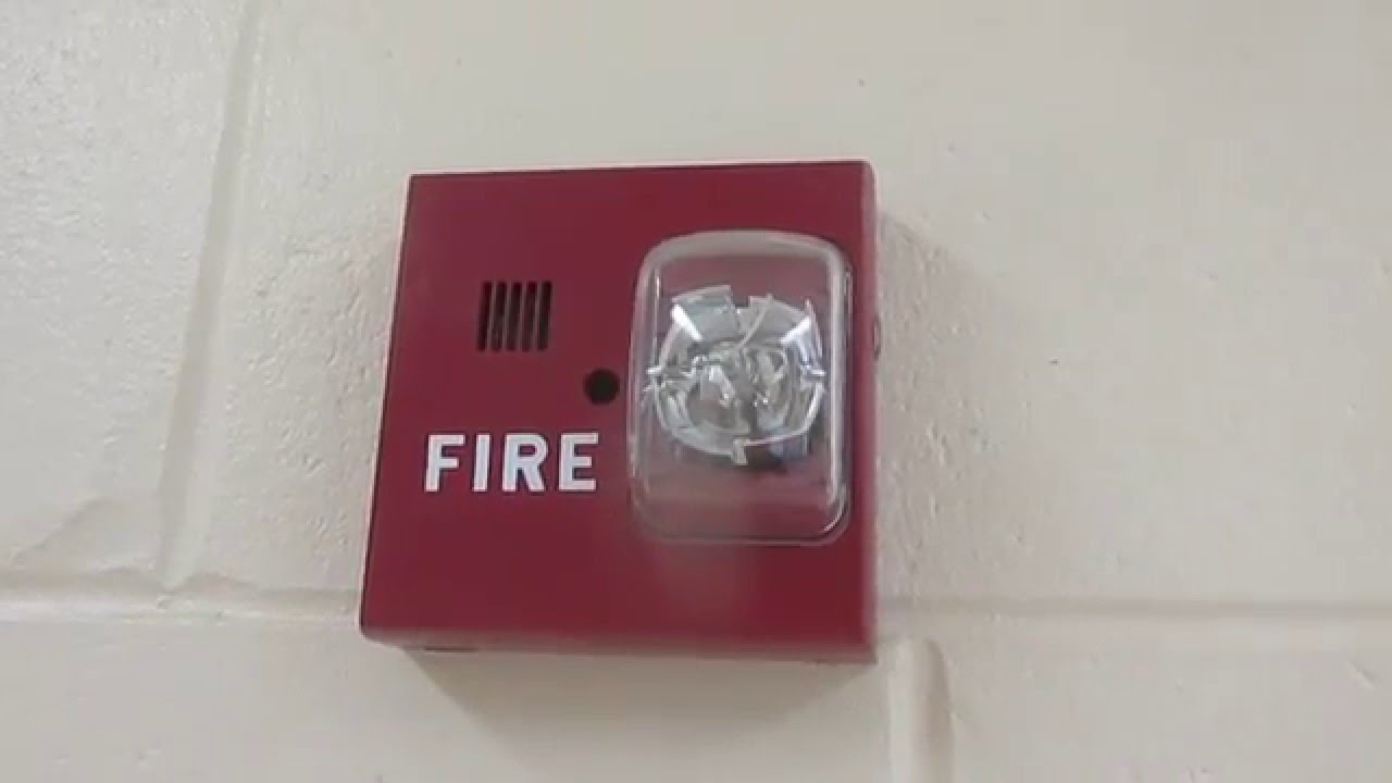 High School Siemens U-MMT Fire Alarm - YouTube