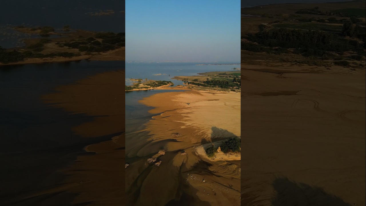 Hub Dam Balochistan Camping Drone Video 