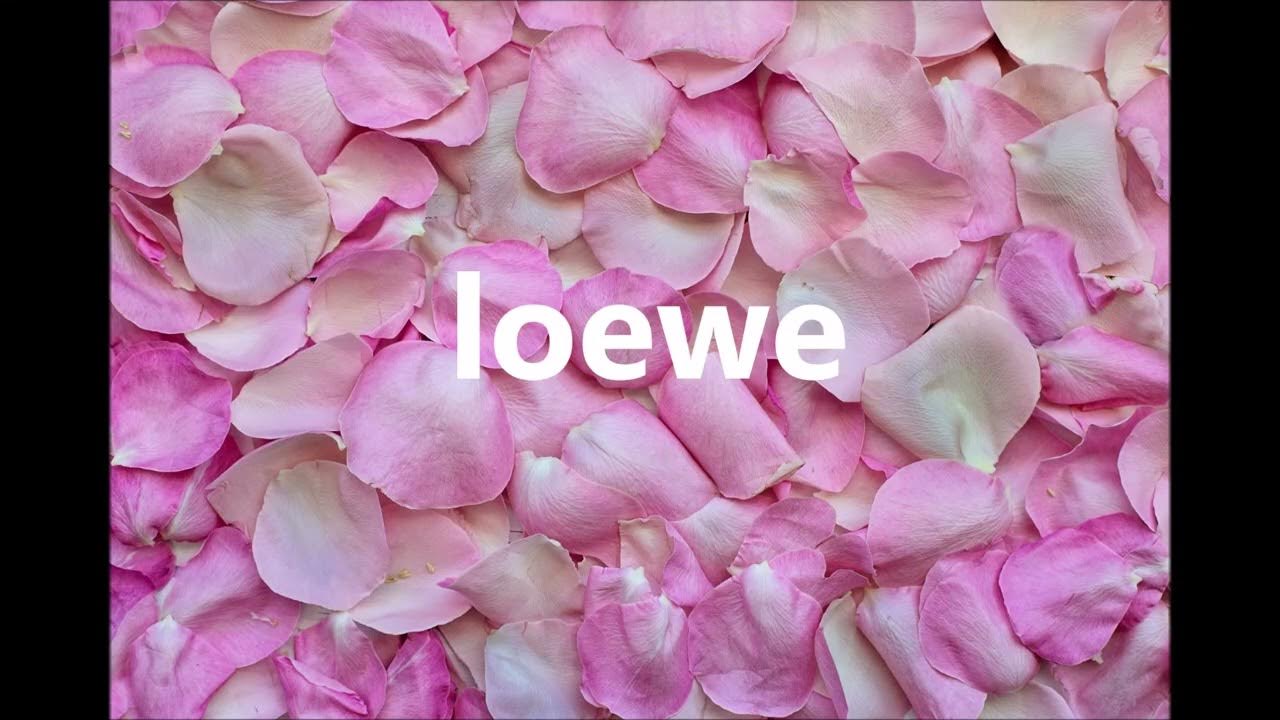How to pronounce Loewe? YouTube