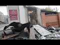 Глушково. Разрушенное здание военкомата