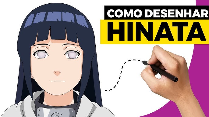 HOW TO DRAW HINATA FROM NARUTO /// COMO DESENHAR A HINATA DE NARUTO 