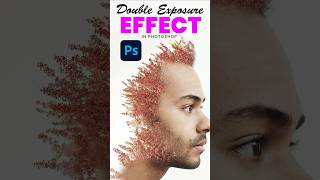 Create a Double Exposure in 46 Seconds with Photoshop  #photoshoptutorial #art #graphicdesign screenshot 3
