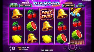 Diamond Strike | Mobile Casino | Big Win Demo screenshot 3