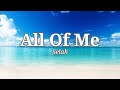 All of me by selah lyric