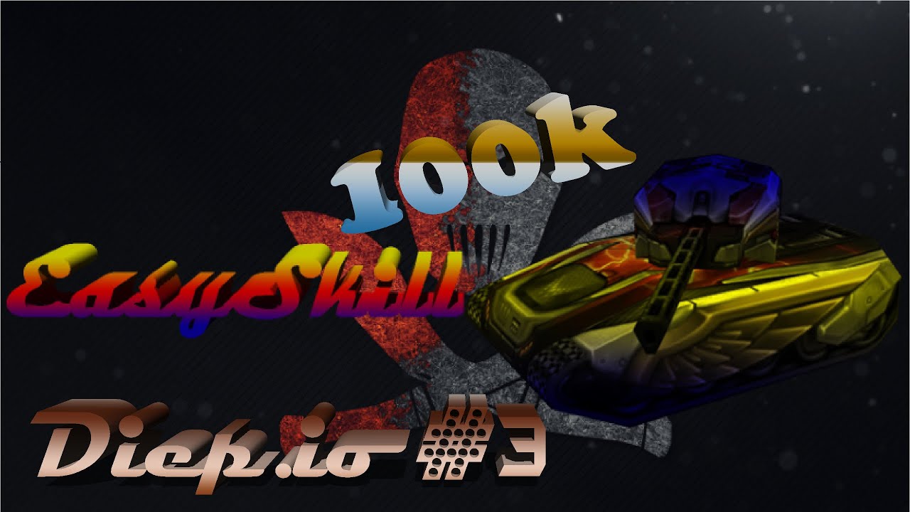 Diep.IO [100k] Мой рекорд)