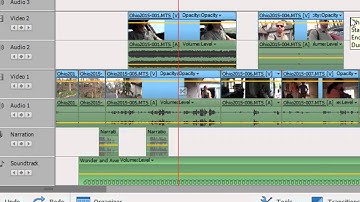 Timeline rippling in Premiere Elements 13