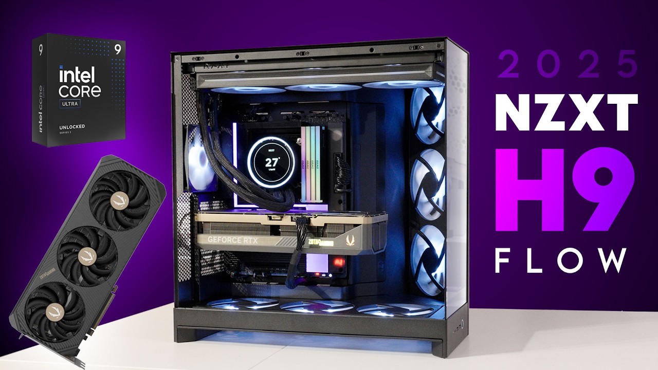 First PC Build In The 2025 NZXT H9 Flow
