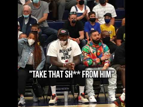 LeBron Told Bronny "TAKE THAT SH**"😤 #shorts