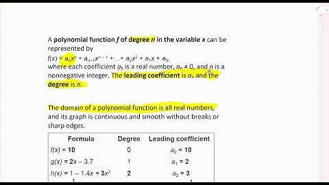 4.1 video 1 introduction to polynomials
