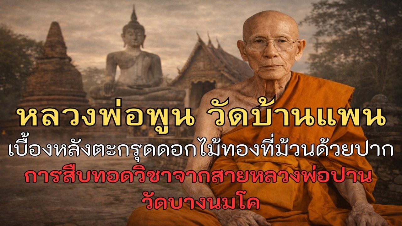หลวงพ่อพูน วัดบ้านแพน | บทสรุปมหากาพย์ชีวิตและบารมี พระผู้มีรอยยิ้มสยบมาร แห่งทุ่งเสนา