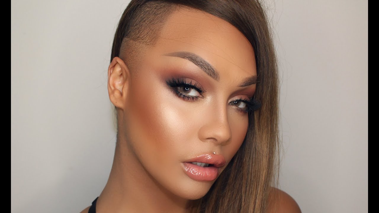 SUMMER GLAM SMOKEY EYE GLOWING SKIN | SONJDRADELUXE