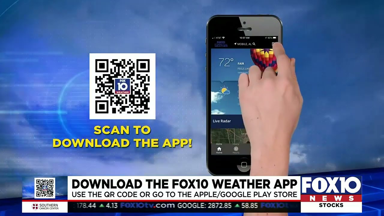 New FOX10 Weather App now available