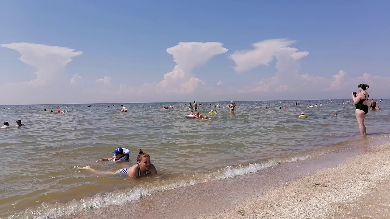 Море в ейске в июле Море в ейске в июле