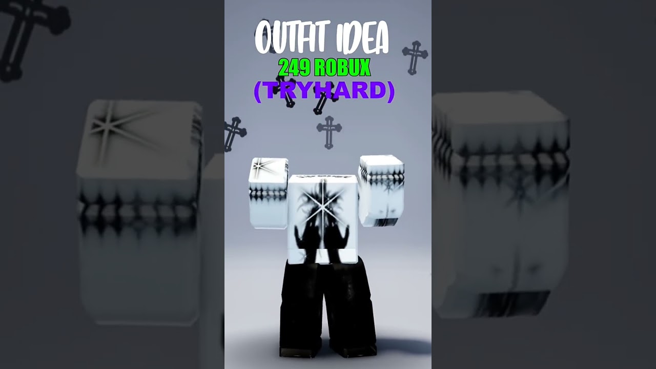 ideia de skin tryhard no roblox muito barato masculino