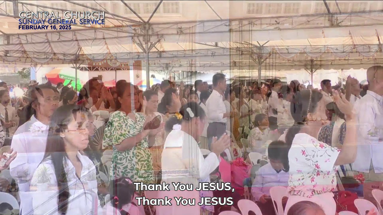 Watch!!! JMCIM Central Live Streaming of SUNDAY GENERAL WORSHIP   | FEBRUARY 16,  2025.