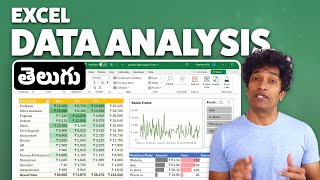 Beginner to PRO Data Analysis with Excel - FREE Adv. Masterclass in TELUGU