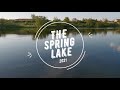 A day at the spring lake | Relaxing sounds of nature and campfire [4K]