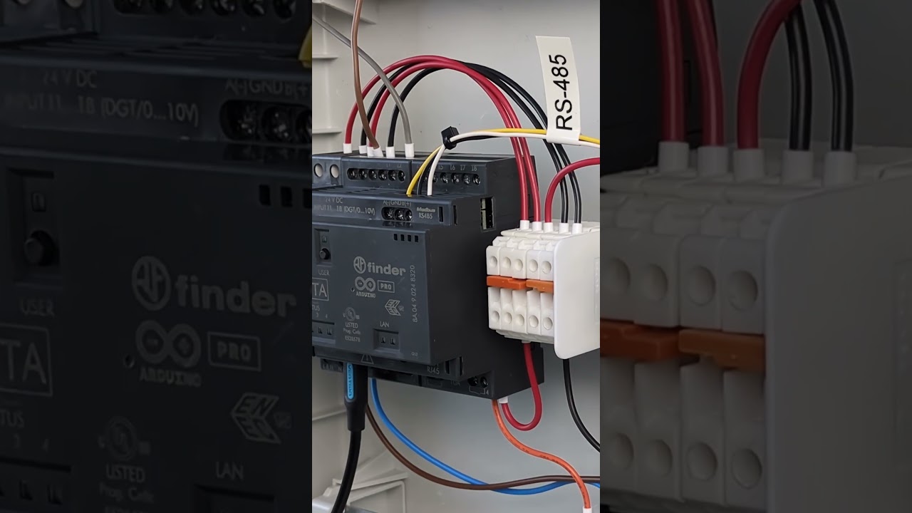Tutoriál OPTA s Arduino PLC IDE: 03 - Čtení dat přes Modbus RTU