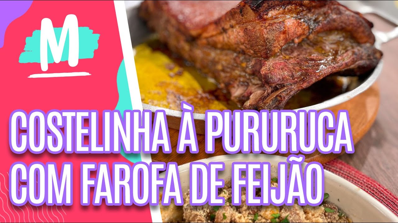 Costelinha à pururuca com farofa de feijão - Mulheres (24/08/2021)