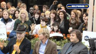 Celebrity Owen Wilson, Jack Black and Steve Martin all at Good Morning America. Wealth