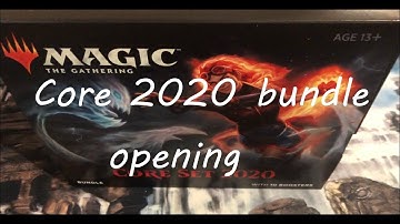 Core set 2020 bundle misprint