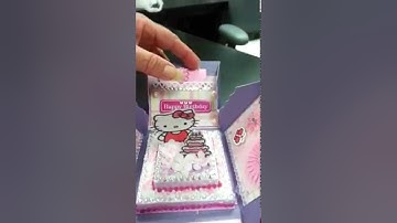 Hello kitty, Birthday explosion  box