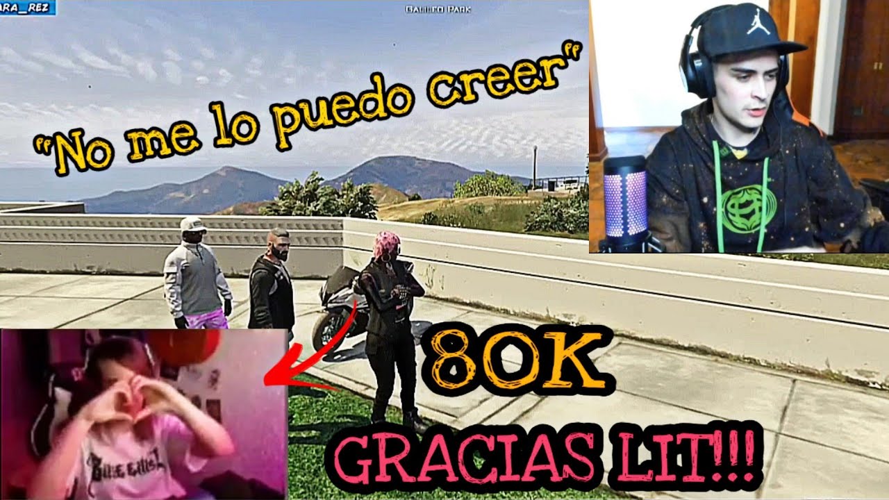 LIT KILLAH HOSTEA A SU HERMANA KENIA CON 80K DE VIEWERS Y ASI REACCIÓNA
