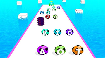 ABC Run - 2048 Alphabet Runner ! Levels Gameplay android,ios Part 52