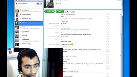 How to make a conference call on skype?