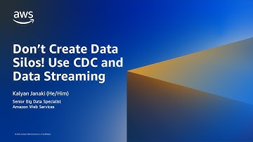 Analytics in 15: Don’t Create More Data Silos! Use CDC and Data Streaming- AWS Analytics in 15