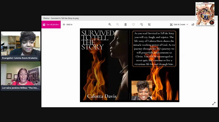 Book Interview Coach Pastor Lorraine Jenkins Wilkes