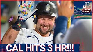 MLB GAME NIGHT: Cal Raleigh BLASTS 3 HR as Seattle Mariners SNAP Philadelphia Phillies' Win Streak