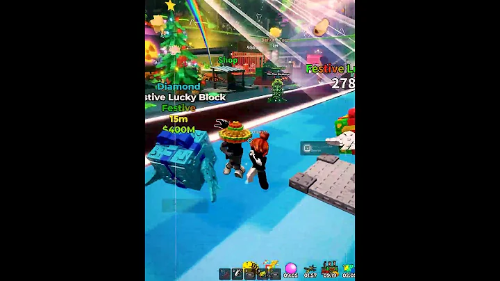 He Stole My Rainbow Festive Lucky Block😭