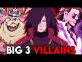 Best anime villains  naruto vs one piece vs bleach