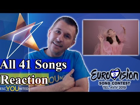 Eurovision 2019: REACTION to all 41 songs