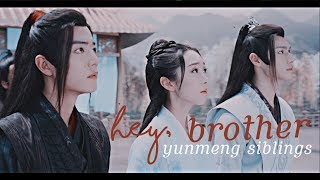 yunmeng siblings; hey, brother [the untamed] || wei wuxian, jiang yanli, jiang cheng