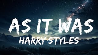 Harry Styles - As It Was (Lyrics)  | 25p Lyrics/Letra