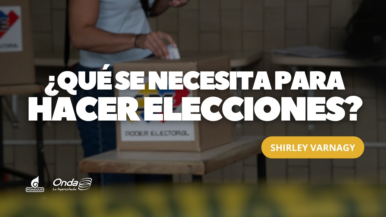 Vicente Díaz, exrector del CNE: ¿Qué condiciones se necesitan para hacer elecciones en Venezuela?