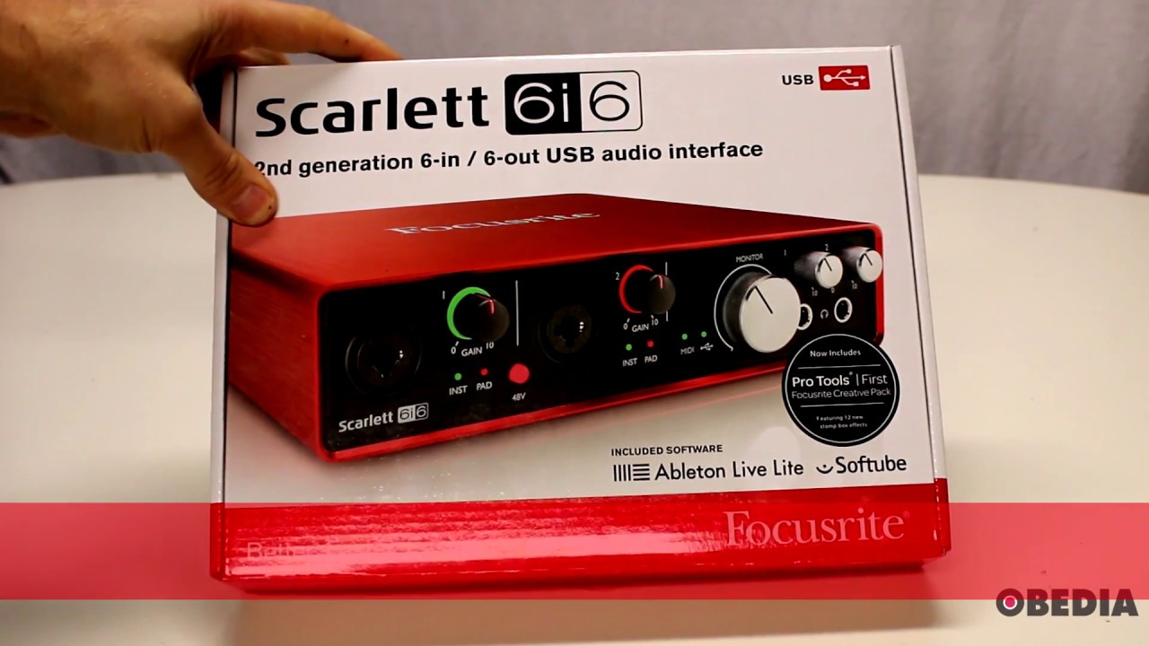 Focusrite 6i6 Audio Interface Overview - YouTube