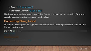 Mastering String to List and List to String Conversions without Split