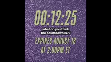 what do you think the countdown means?? #taylorswift #ts12 #thelifeofashowgirl
