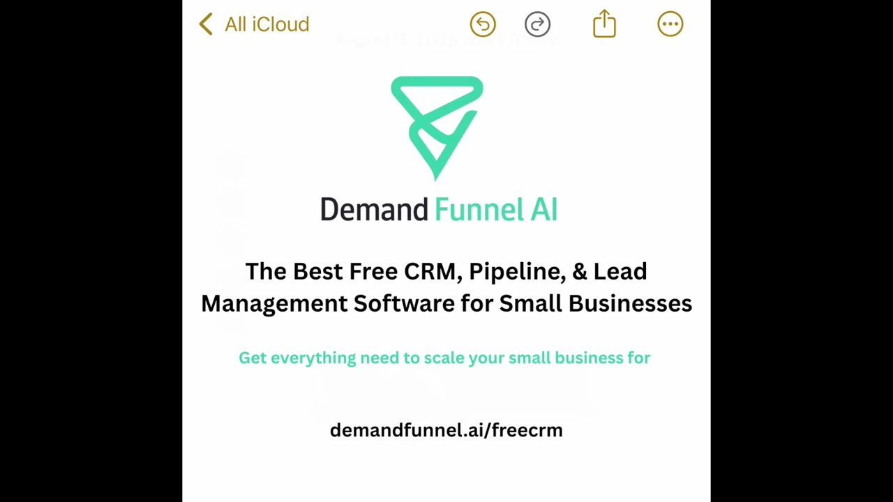 What Features Should a Free CRM Have in 2025? | Demand Funnel AI