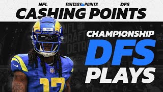 NFL Conference Playoff DFS Breakdown: Best Matchups &amp; Winning Strategies | Cashing Points