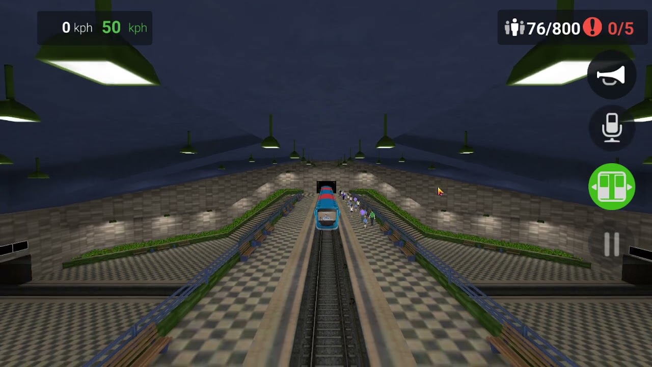 Subway Simulator 3D Pro Кольцевая линия 1-й путь