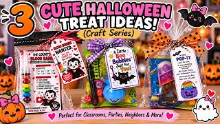 3 Cute Halloween Treat Ideas! 🎃 | Easy DIY Craft Fair Ideas | Craft Series