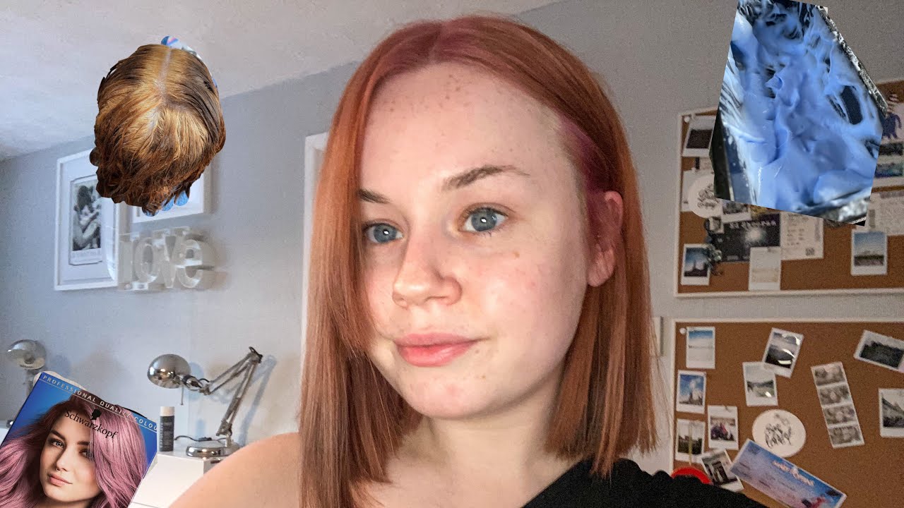 Bleaching my hair for the first time!! YouTube