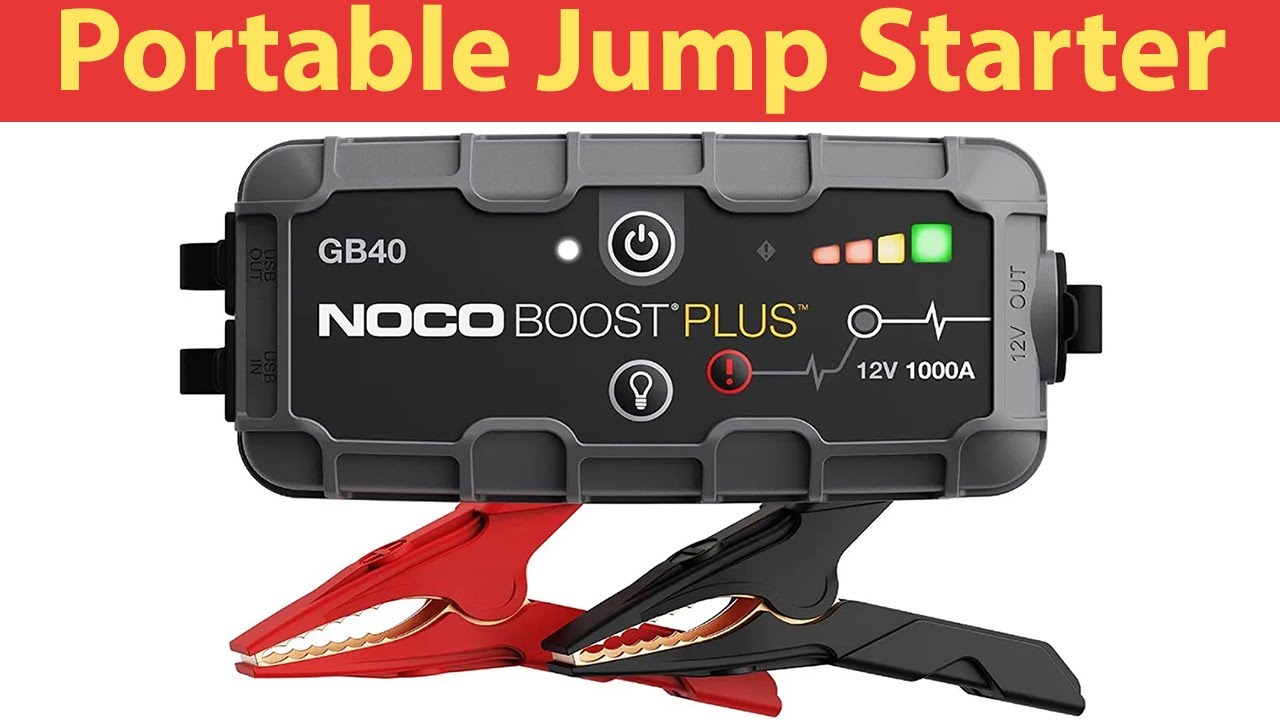 Noco Portable Car Battery Jump Start [ Living in a Prius Day 444