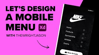 Create a Mobile Menu in Adobe XD