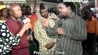 TB Joshua. Prayer &amp; Prophecy 22-04-2012